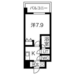 スプランディッド難波の物件間取画像